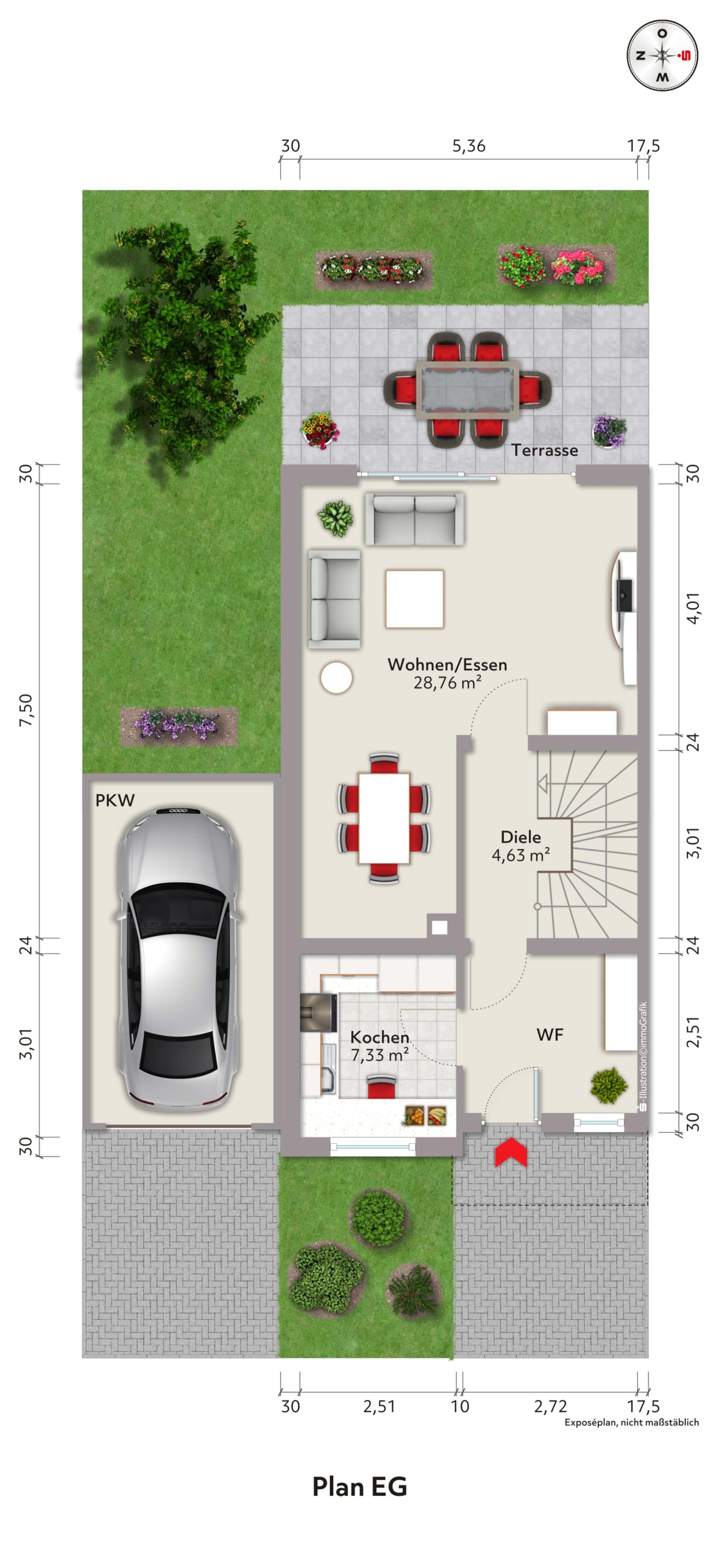 Reihenendhaus zum Kauf 265.000 € 5 Zimmer 128 m²<br/>Wohnfläche 222 m²<br/>Grundstück Ergste Schwerte 58239