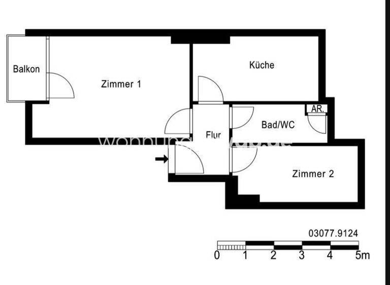 Wohnung zur Miete Tauschwohnung 332 € 2 Zimmer 47 m² 3. Geschoss Pankow Berlin 13187