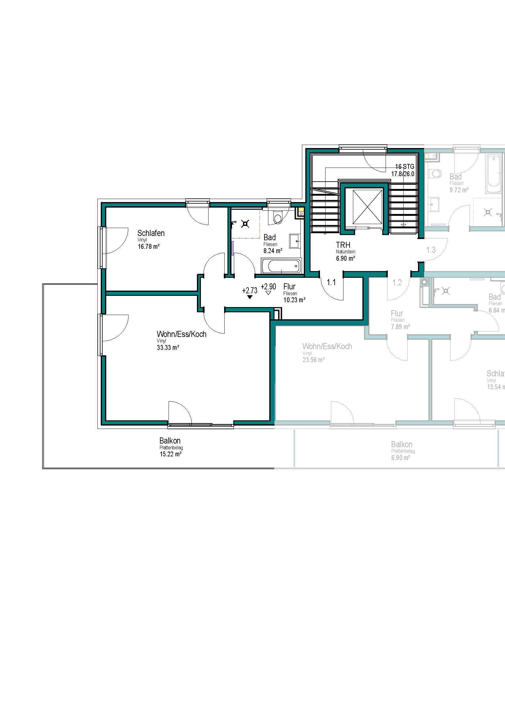 Wohnung zum Kauf provisionsfrei 491.750 € 2 Zimmer 83,8 m²<br/>Wohnfläche Lauf rechts Lauf 91207