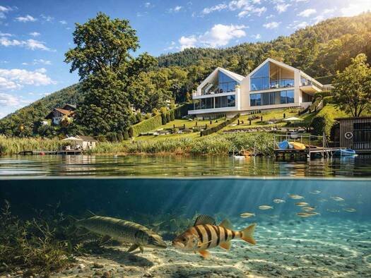 Haus zum Kauf 3.600.000 € 5 Zimmer 197 m² 657 m² Grundstück Heiligen Gestade Villach-Landskron 9523