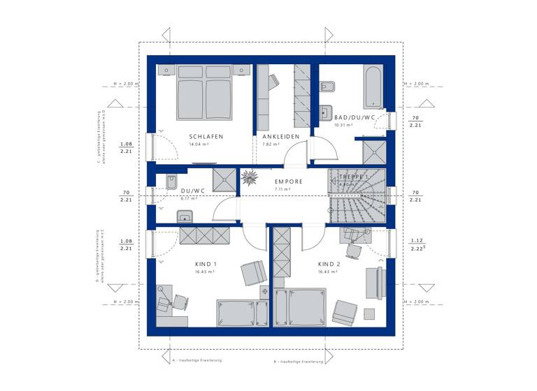 Einfamilienhaus zum Kauf 779.903 € 5 Zimmer 165 m² 648 m² Grundstück Speldorf Mülheim an der Ruhr 45478
