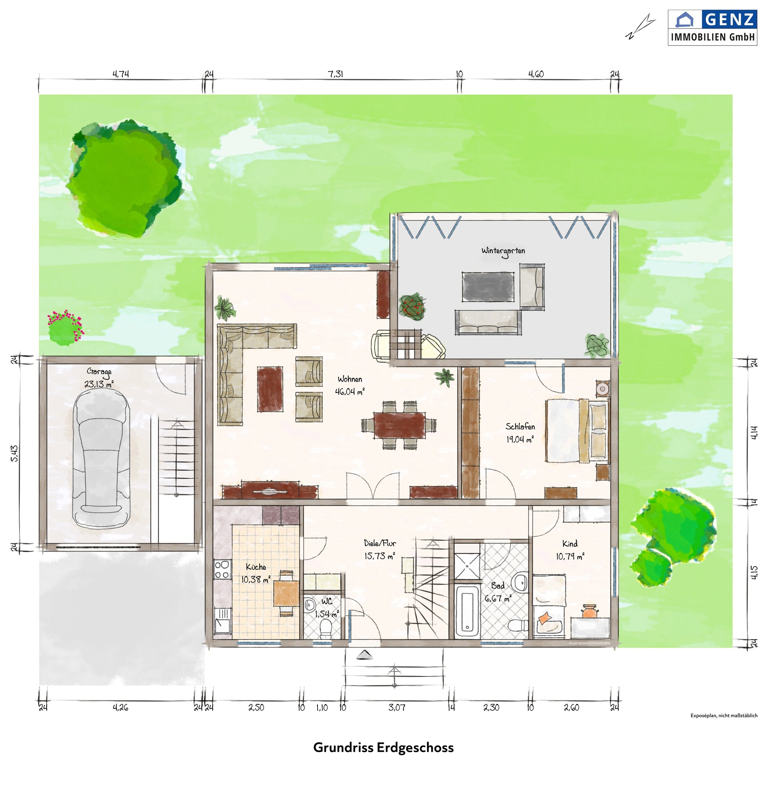 Einfamilienhaus zur Miete 1.500 € 3 Zimmer 129,2 m²<br/>Wohnfläche 755 m²<br/>Grundstück ab sofort<br/>Verfügbarkeit Kastanienweg 19 Neu Wulmstorf Neu Wulmstorf 21629