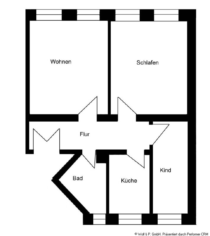 Wohnung zur Miete 620 € 3 Zimmer 77 m²<br/>Wohnfläche 2.<br/>Geschoss ab sofort<br/>Verfügbarkeit Rudolf-Renner-Straße 36 Löbtau-Nord (Conertplatz) Dresden 01159