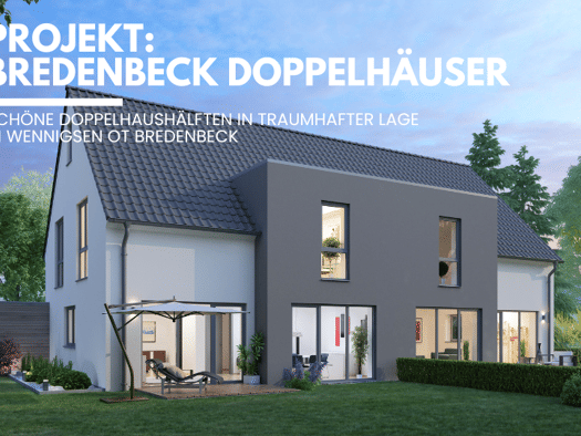 Doppelhaushälfte zum Kauf 441.874 € 5 Zimmer 127 m² 402 m² Grundstück Bredenbeck Wennigsen (Deister) 30974