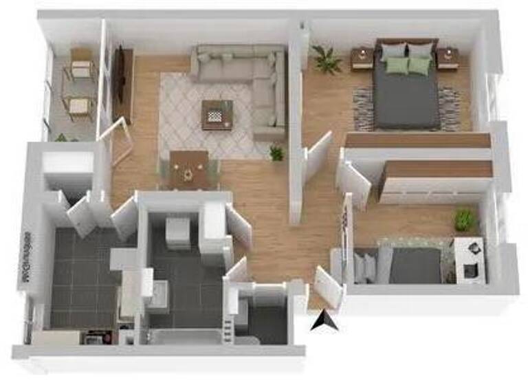 Wohnung zur Miete 920 € 3 Zimmer 67 m² 3. Geschoss frei ab 01.05.2026 Albert-Blank-Str. 20 Sindlingen Frankfurt am Main 65931