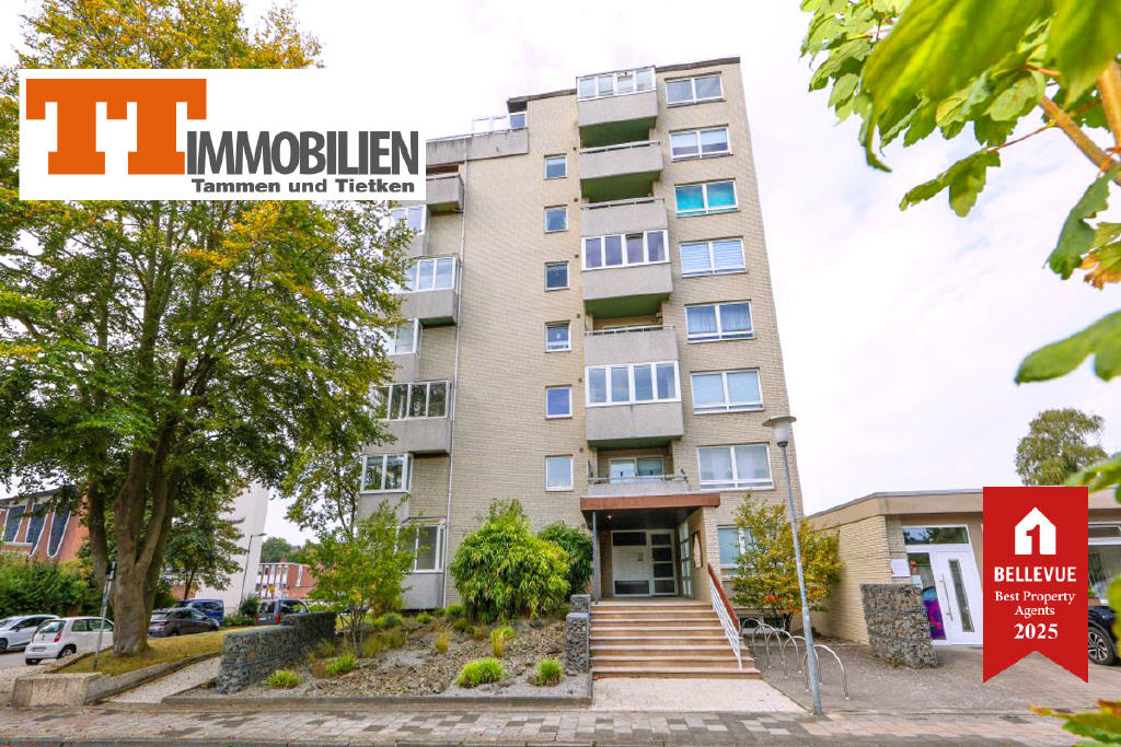 Wohnung zum Kauf 160.000 € 3 Zimmer 87,9 m²<br/>Wohnfläche 5.<br/>Geschoss Heppens Wilhelmshaven-Heppens 26384