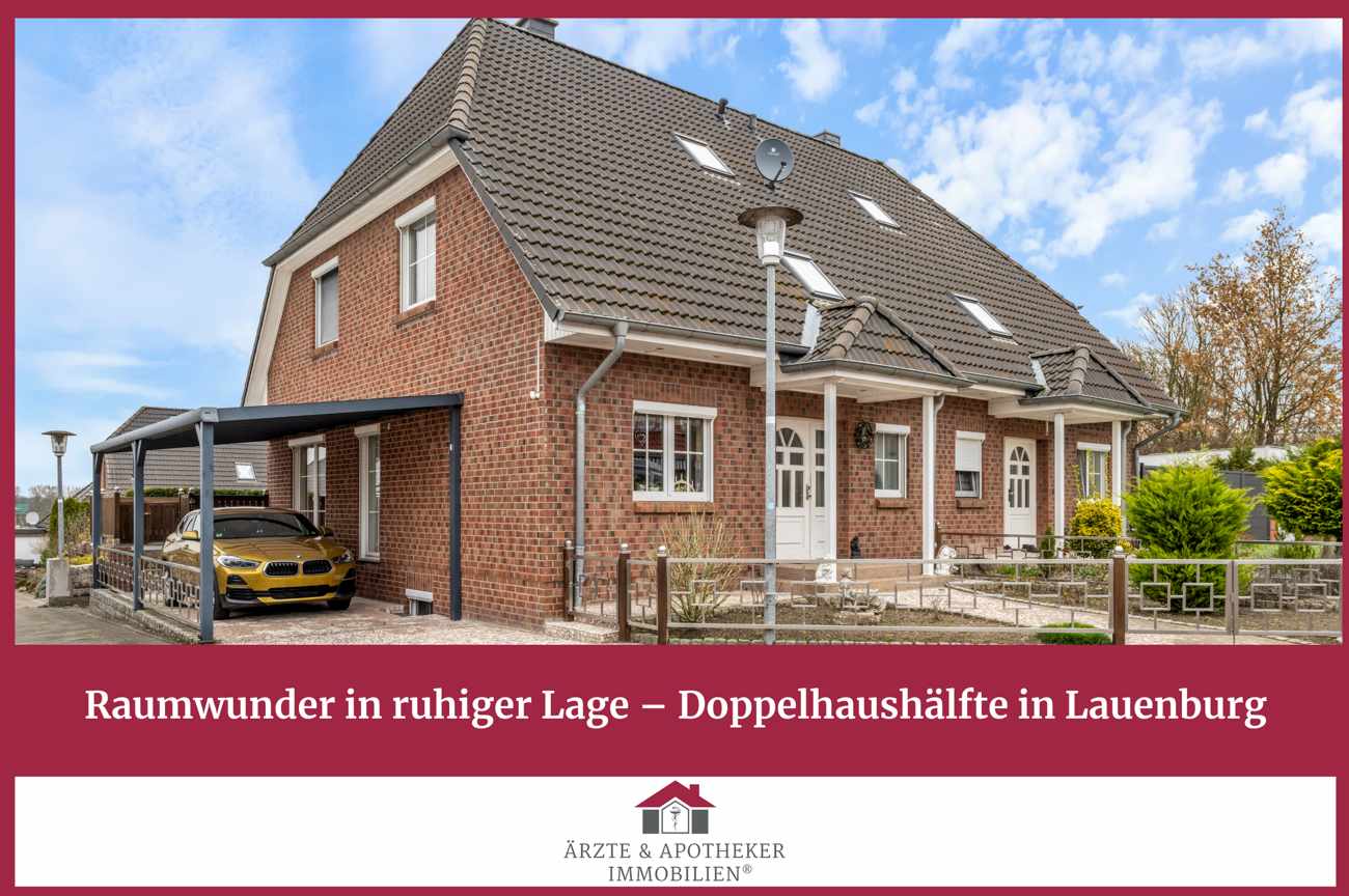 Doppelhaushälfte zum Kauf 440.000 € 5 Zimmer 116 m²<br/>Wohnfläche 289 m²<br/>Grundstück Lauenburg/Elbe 21481