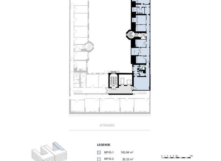 Bürofläche zur Miete provisionsfrei 28,50 € 6 Zimmer 363,3 m²<br/>Bürofläche Charlottenburg Berlin 10629