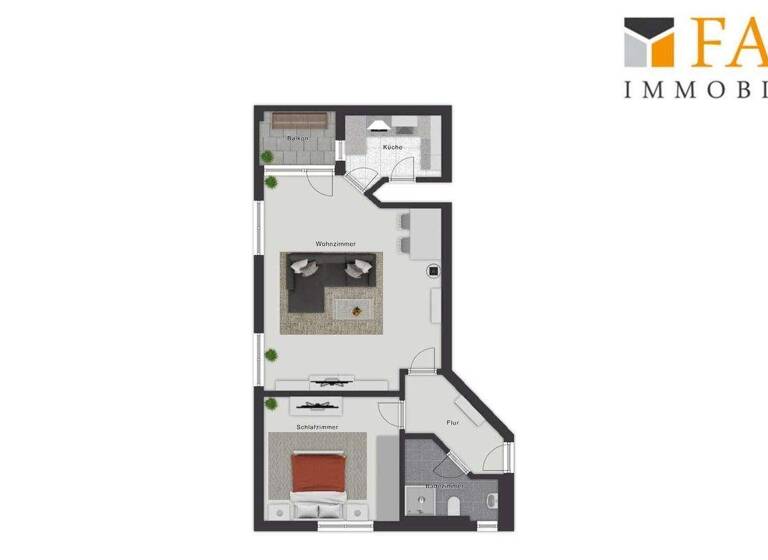 Wohnung zum Kauf 135.000 € 2 Zimmer 60 m² EG Nottuln 48301