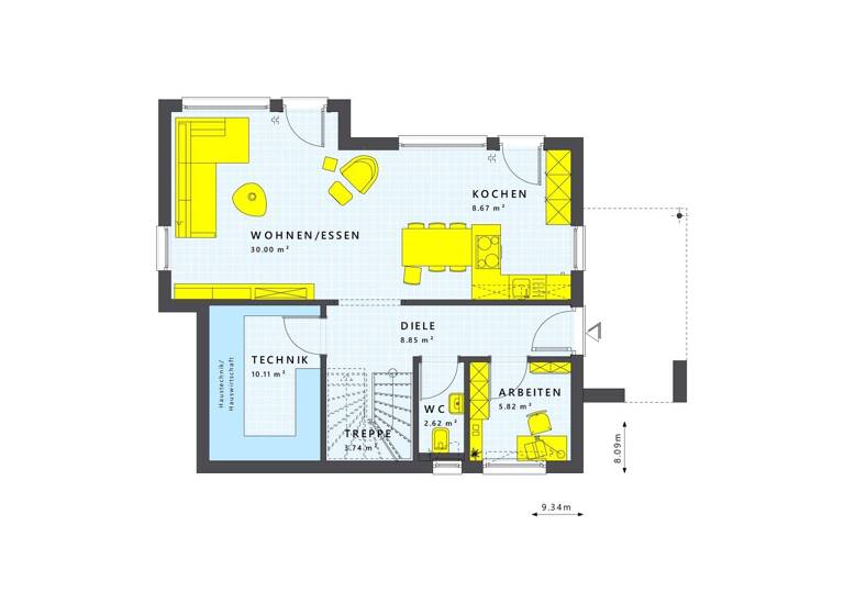 Einfamilienhaus zum Kauf - Neubau provisionsfrei 469.000 € 5 Zimmer 125 m²<br/>Wohnfläche 490 m²<br/>Grundstück Laxten Lingen 49811