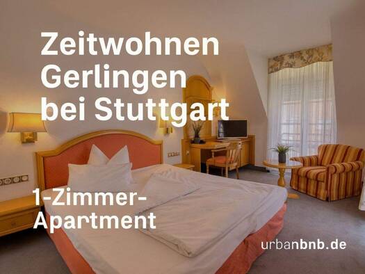 Wohnung zur Miete Wohnen auf Zeit 960 € 1 Zimmer 21 m² frei ab 31.08.2026 Kronengasse 0 Gerlingen 70839
