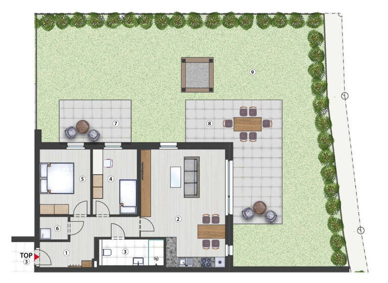 Wohnung zum Kauf - Erstbezug 469.000 € 3 Zimmer 72,6 m² Dorfgastein 5632