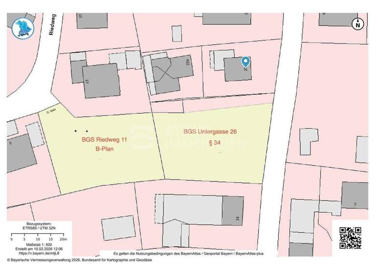 Grundstück zum Kauf 508.000 € 1.182 m² Grundstück Thaining 86943