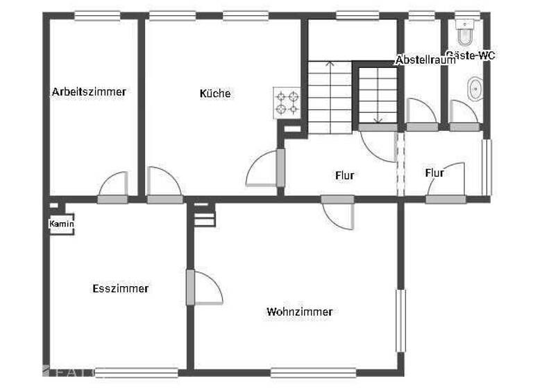Einfamilienhaus zum Kauf provisionsfrei 79.000 € 7 Zimmer 137 m² 341 m² Grundstück Mittelstrimmig 56858