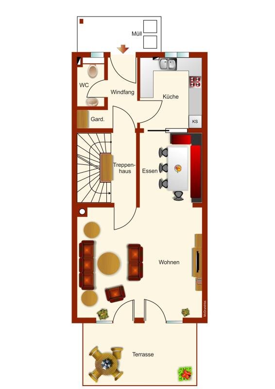 Reihenendhaus zum Kauf 598.000 € 5 Zimmer 130 m²<br/>Wohnfläche 233 m²<br/>Grundstück Peißenberg Peißenberg 82380