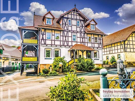 Bauernhaus zum Kauf 485.000 € 14 Zimmer 296 m² 3.400 m² Grundstück Retterode Hessisch Lichtenau 37235