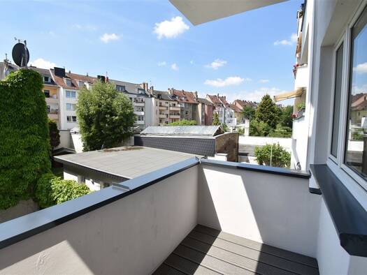 Wohnung zur Miete 775 € 2 Zimmer 40,3 m² 2. Geschoss frei ab sofort Ellerstraße 97 Oberbilk Düsseldorf 40227