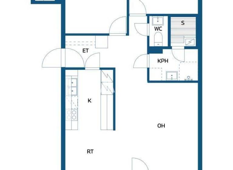 Studio zum Kauf 193.000 € 3 Zimmer 72,5 m² 2. Geschoss Nordenskiöldinkatu 25 Porvoo 06100