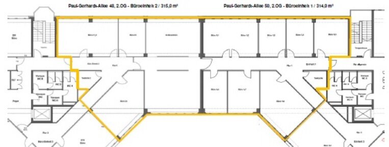 Bürofläche zur Miete provisionsfrei 16,90 € 629 m²<br/>Bürofläche ab 171 m²<br/>Teilbarkeit Obermenzing München 81245