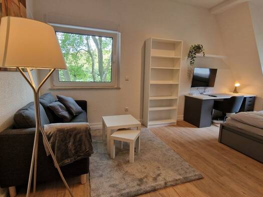 Wohnung zur Miete 1.100 € 1 Zimmer 47 m² 2. Geschoss Bulmke-Hüllen Gelsenkirchen 45888