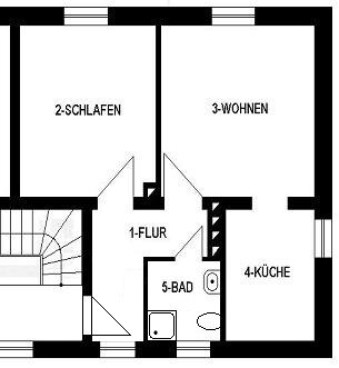 Wohnung zur Miete 270 € 2 Zimmer 44 m²<br/>Wohnfläche Krieger-Gedächtnis-Siedlung 3 Neustadt Neustadt b.Coburg 96465