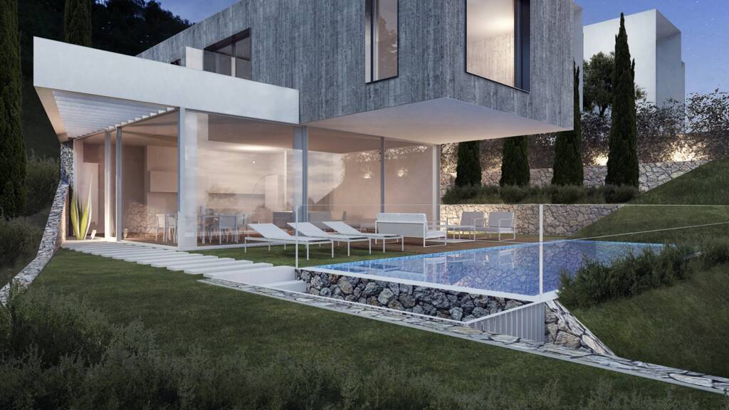 Villa zum Kauf 1.200.000 € 3 Zimmer 215 m² 411 m² Grundstück frei ab sofort 42°24'28.3"N 18°38'53.6"E Tivat 85320