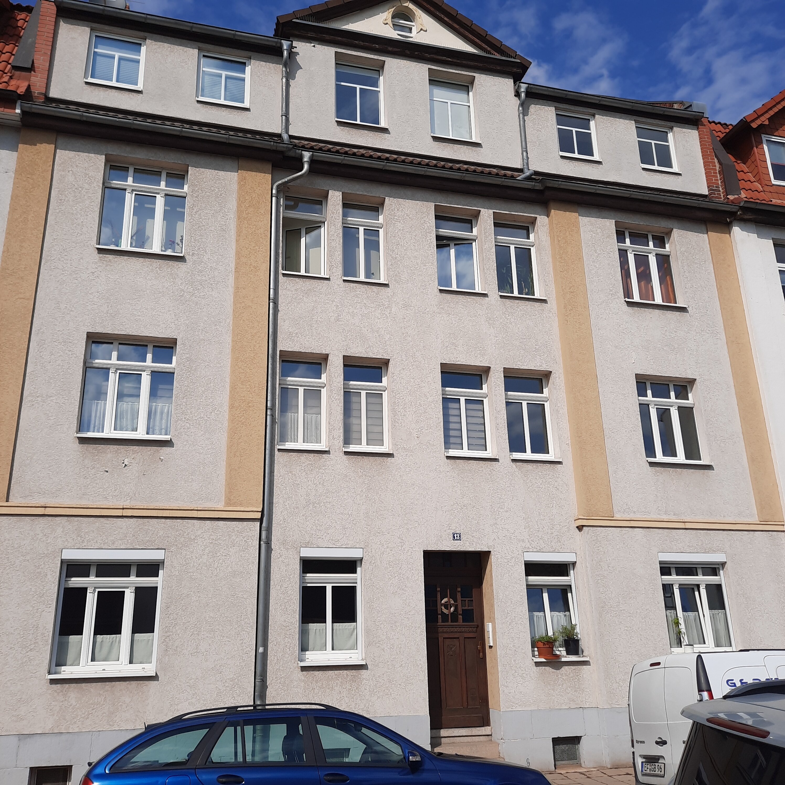 Wohnung zur Miete 703,80 € 3,5 Zimmer 82,8 m²<br/>Wohnfläche 3.<br/>Geschoss ab sofort<br/>Verfügbarkeit Braunstr Ilversgehofen Erfurt 99089