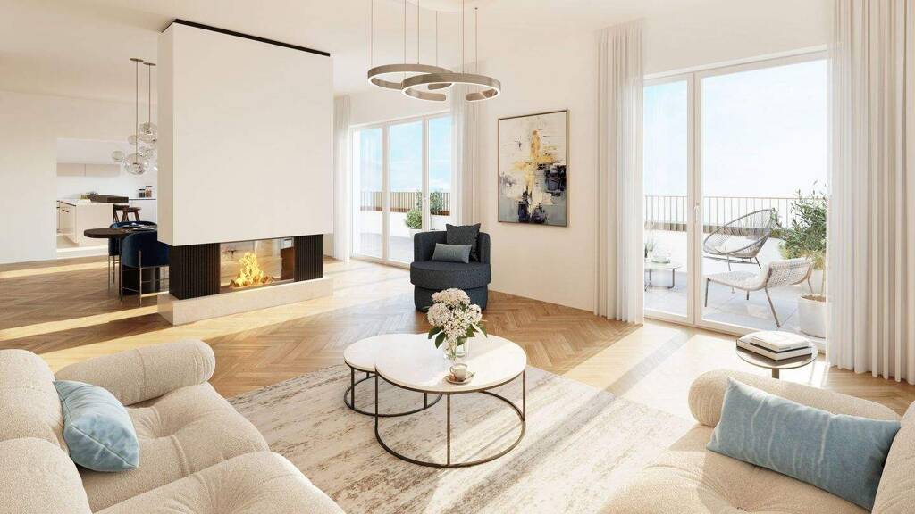 Penthouse zum Kauf - Erstbezug provisionsfrei 2.544.000 € 4 Zimmer 212 m² 4. Geschoss Niederkassel Düsseldorf / Oberkassel 40547