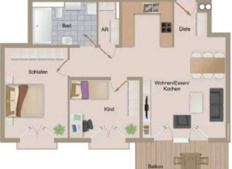 Wohnung zum Kauf 304.000 € 3 Zimmer 90,5 m² Irslingen Dietingen / Irslingen 78661