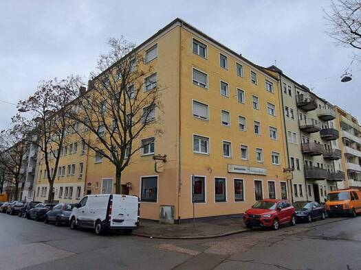 Wohnung zur Miete 476 € 2 Zimmer 50,1 m² 1. Geschoss frei ab 01.04.2026 Kriemhildstr. 11 Bleiweiß Nürnberg 90461
