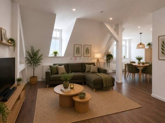 Wohnung zur Miete 420 € 3 Zimmer 70,3 m² 4. Geschoss Gießerstraße 16 Sonnenberg Chemnitz 09130
