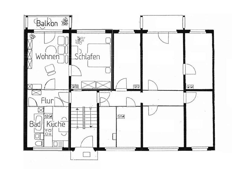 Wohnung zur Versteigerung 35.000 € 2 Zimmer 48 m² Dr.-Behring-Weg 1 Scheubengrobsdorf Gera 07548