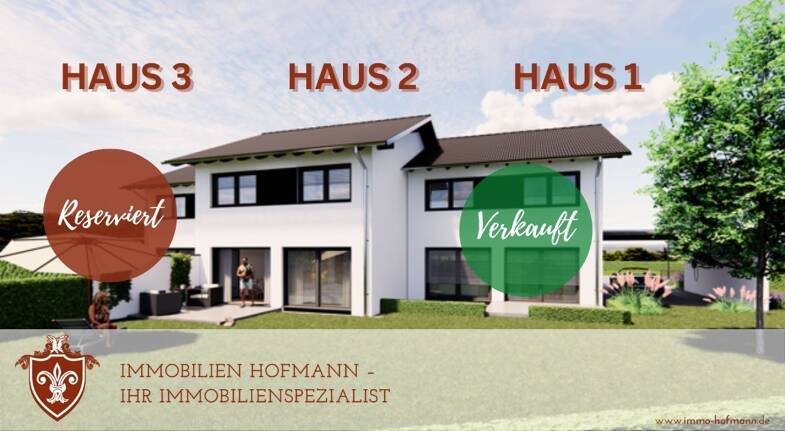 Reihenmittelhaus zum Kauf - Neubau 455.000 € 4 Zimmer 124 m² 208 m² Grundstück Kronwieden Loiching 84180
