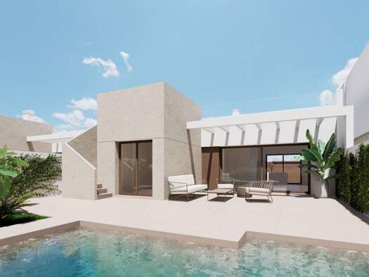 Chalet zum Kauf - Erstbezug 489.000 € 3 Zimmer 102 m² 273 m² Grundstück Los Alcázares 30710