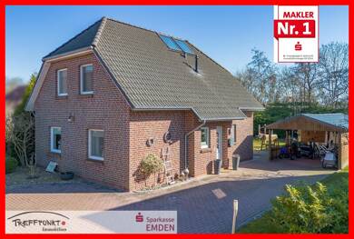 Einfamilienhaus zum Kauf 389.000 € 5 Zimmer 112 m² 609 m² Grundstück Larrelt Emden 26723