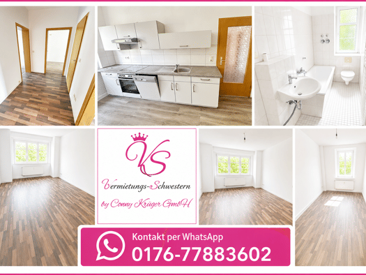 Wohnung zur Miete 375 € 2,5 Zimmer 64,4 m² 2. Geschoss frei ab sofort Hilbersdorfer Straße 34 Hilbersdorf Hilbersdorf 09131