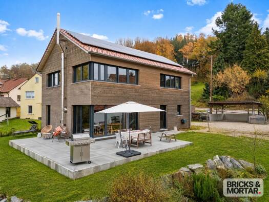Einfamilienhaus zum Kauf 795.000 € 4 Zimmer 172,3 m² 996 m² Grundstück Wörleschwang Zusmarshausen / Wörleschwang 86441