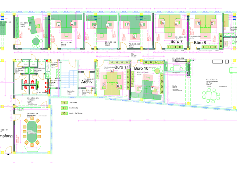 Büro zur Miete provisionsfrei 12,50 € 785 m² Bürofläche teilbar ab 785 m² Böblingen 71034