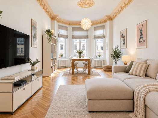 Wohnung zur Miete 1.711 € 3 Zimmer 118 m² Geschoss 4/5 frei ab 01.12.2026 Zentrum-Süd Mitte 04107