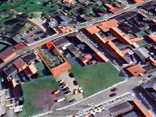 Grundstück zum Kauf 99.500 € 560 m² Grundstück Peenestraße 11 Zeitlow Loitz 17121