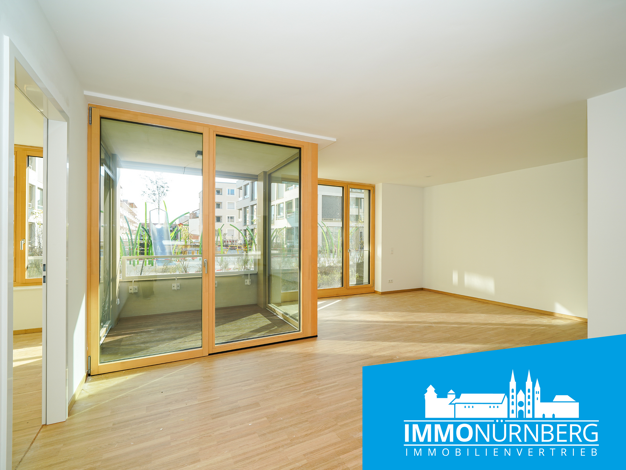 Wohnung zur Miete - Erstbezug 1.666 € 4 Zimmer 101,7 m² 1. Geschoss frei ab sofort Äußere Sulzbacher Straße 162 Gärten b Wöhrd Nürnberg 90491