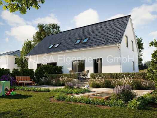 Haus zum Kauf - Erstbezug provisionsfrei 269.901 € 4 Zimmer 116 m² 750 m² Grundstück frei ab sofort Über dem Dorfe 8 Gotha 99869