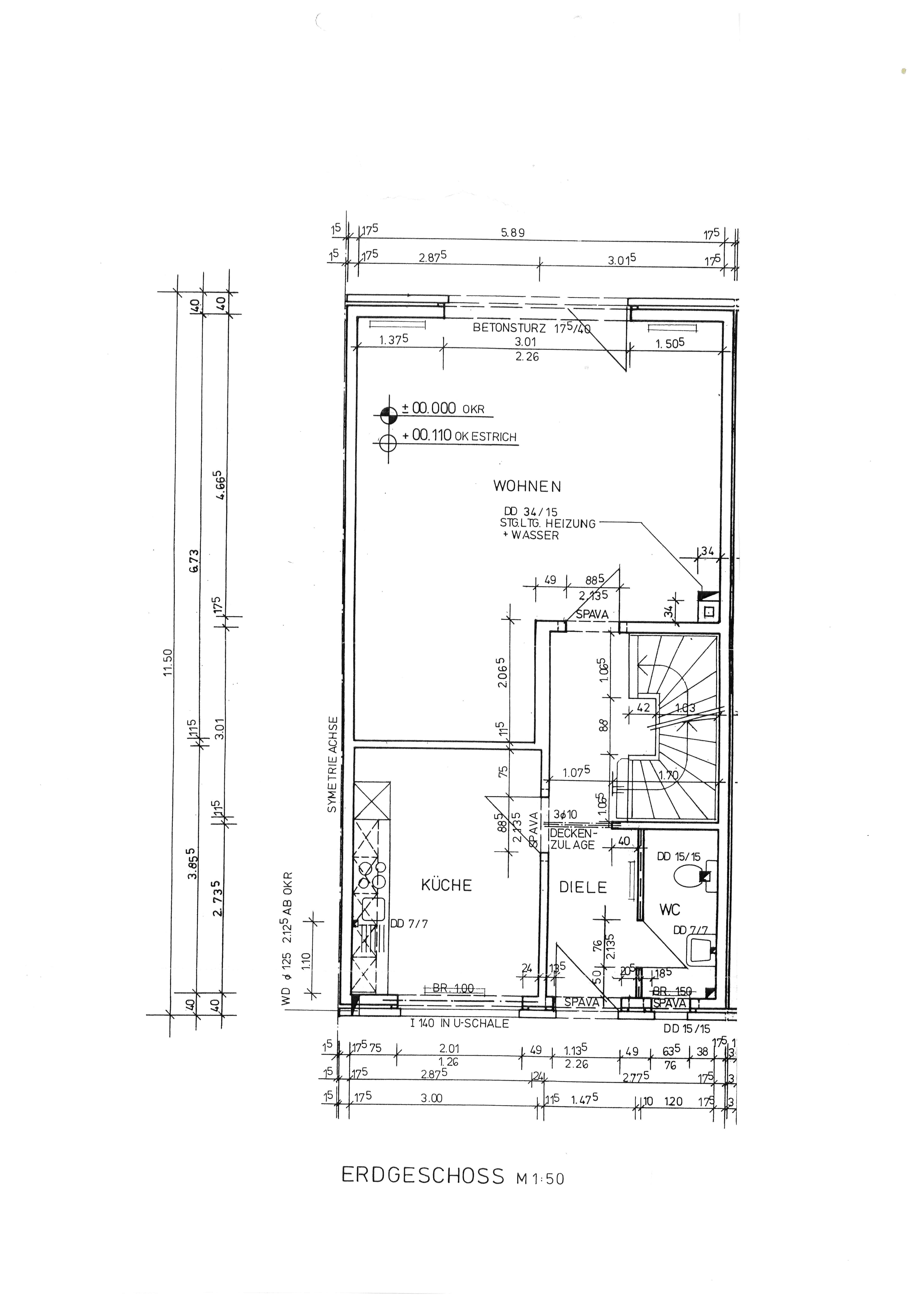 Reihenmittelhaus zum Kauf 375.000 € 5 Zimmer 108 m²<br/>Wohnfläche 205 m²<br/>Grundstück ab sofort<br/>Verfügbarkeit Wahlbezirk 14 Elmshorn 25337