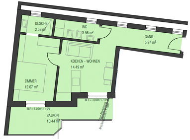 Wohnung zum Kauf 235.000 € 2 Zimmer 39 m² 1. Geschoss Sand in Taufers 39032