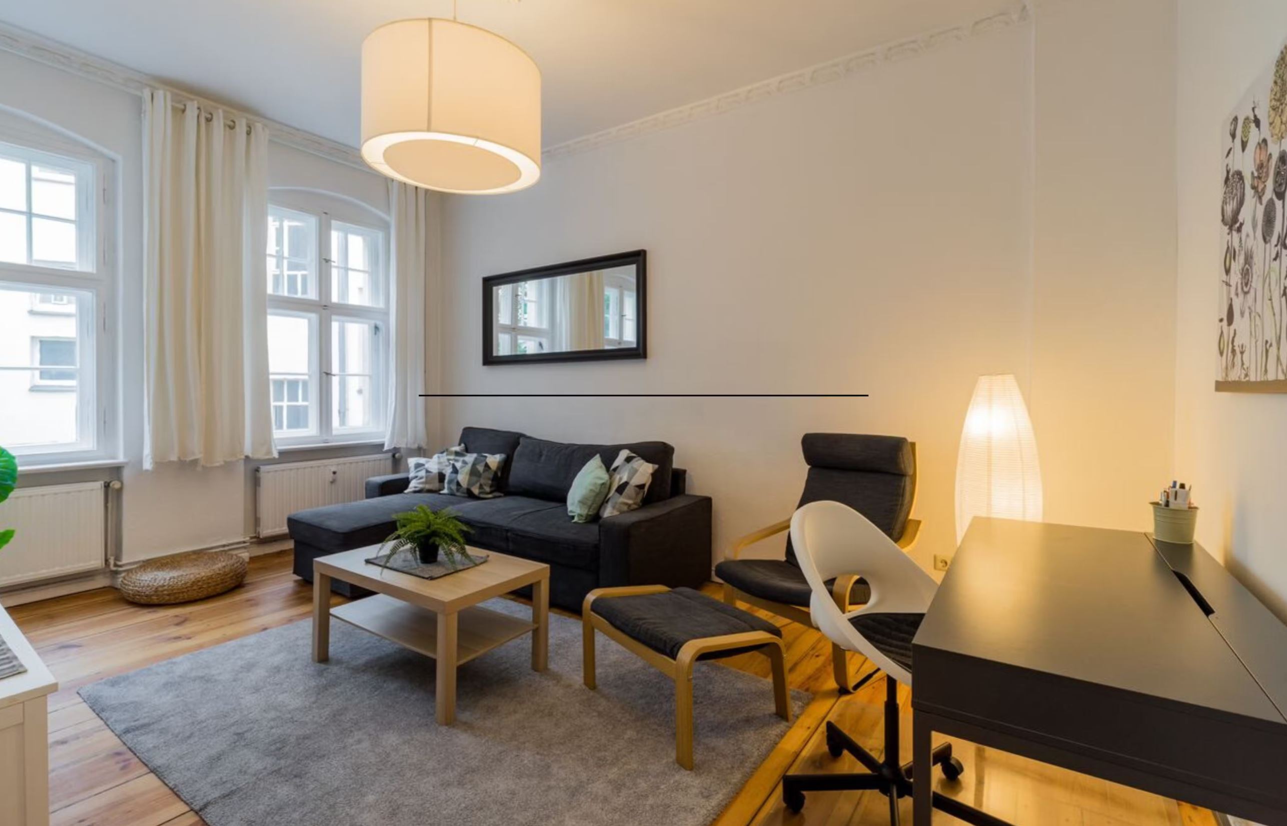 Wohnung zur Miete 550 € 2 Zimmer 50 m²<br/>Wohnfläche ab sofort<br/>Verfügbarkeit Friedrichstraße Markgrafenstadt Erlangen 91054