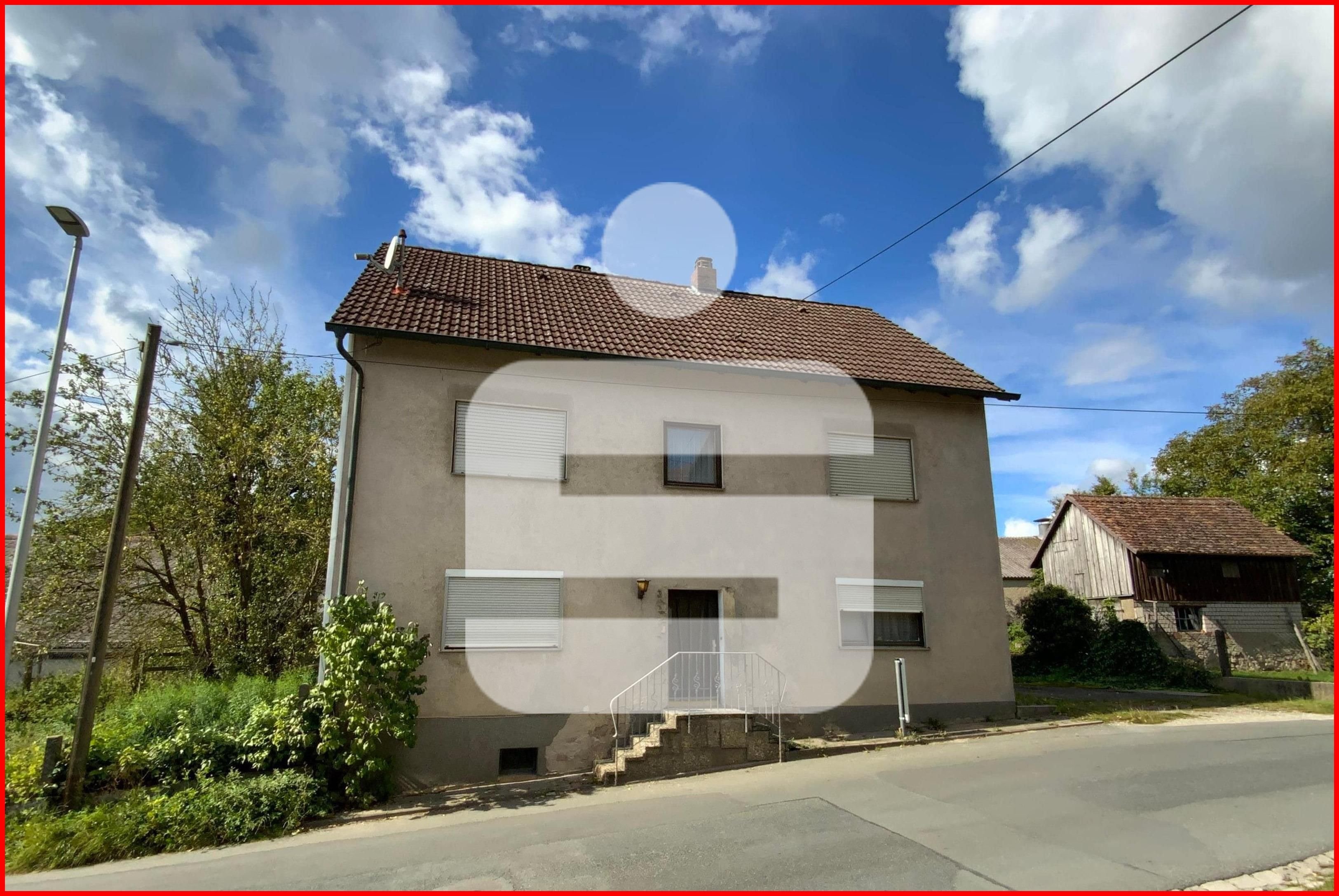 Einfamilienhaus zum Kauf 69.000 € 6 Zimmer 144 m²<br/>Wohnfläche 164 m²<br/>Grundstück Oberfellendorf Wiesenttal 91346