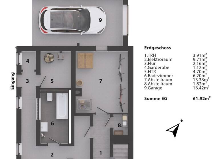 Einfamilienhaus zum Kauf 155.000 € 3 Zimmer 94,6 m²<br/>Wohnfläche 225 m²<br/>Grundstück Kaltenholzhausen 65558