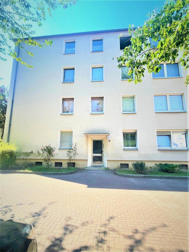 Wohnung zur Miete 337 € 3,5 Zimmer 58,6 m²<br/>Wohnfläche 3.<br/>Geschoss Uhlandstraße 43 Obermarxloh Duisburg 47166