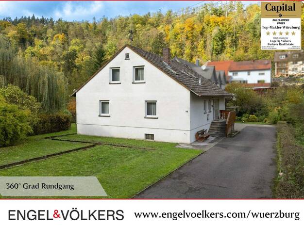 Haus zum Kauf 350.000 € 7 Zimmer 180 m² 822 m² Grundstück Holzkirchen 97292