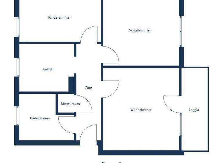 Wohnung zum Kauf 199.000 € 3 Zimmer 69 m² 1. Geschoss frei ab sofort Obere Terrasse Burgkirchen an der Alz 84508